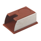Coffee Tamper Holder Coffee Powder Maker Stand Rack Tool Stainless Steel Silicone (Coffee) In Australia - Darrahopens