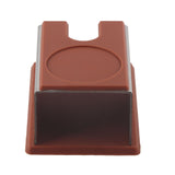 Coffee Tamper Holder Coffee Powder Maker Stand Rack Tool Stainless Steel Silicone (Coffee) In Australia - Darrahopens
