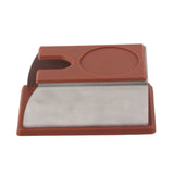 Coffee Tamper Holder Coffee Powder Maker Stand Rack Tool Stainless Steel Silicone (Coffee)