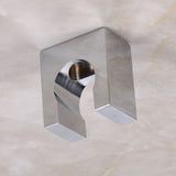 Solid Copper Fixed Handheld Shower Spray Head Holder Bracket Wall Mount for Bathroom