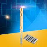38pc Automatic Letter Number Stamping Metal Punch Stamp Set Tool Kit for Plastics Leather Mark