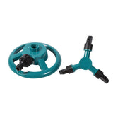 360° Fully Circle Rotating Watering Sprinkler Irrigation System 3 Nozzle Pipe Hose for Garden In Australia - Darrahopens