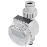 1Pc Solar Power Home Garden Auto Water Saving Irrigation Controller LCD Digital Watering Timer