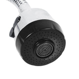 1x 304 Stainless Steel Swivel Spout Kitchen Sink Faucet Pipe Fittings Single Handle Connection