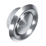 Adjustable Wall Ceiling Home Stainless Steel Air Vent Round Ventilation Duct Cover (100mm) In Australia - Darrahopens