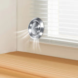 Adjustable Wall Ceiling Home Stainless Steel Air Vent Round Ventilation Duct Cover (100mm)