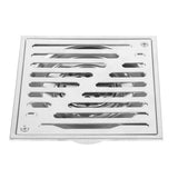 Stainless Steel Square AntiOdor Bathroom Floor Drain Waste Gate Shower Drainer Large Caliber(150*150mm) In Australia - Darrahopens