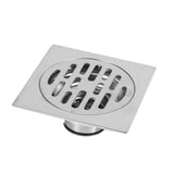 Thick Stainless Steel Square Antiodor Bathroom Floor Drain Cover Waste Gate Shower Drainer (Type 2)