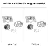 Thick Stainless Steel Square Antiodor Bathroom Floor Drain Cover Waste Gate Shower Drainer (Type 3) In Australia - Darrahopens