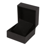 1Pc New Black PU Leather Watch Present Gift Display Case Bracelet Bangle Jewelry Storage Box