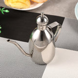 1Pc 0.35L Stainless Steel Olive Oil Dispenser Vinegar Pot Bottle Home Kitchen Use Hot