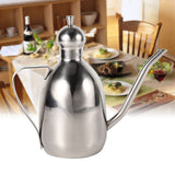 1Pc 0.35L Stainless Steel Olive Oil Dispenser Vinegar Pot Bottle Home Kitchen Use Hot