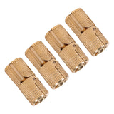 4pcs/pack Copper Cabinet Door Concealed Barrel Hinge for Worktops DIY Project 10mm