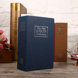 1Pc Security Lock Dictionary Safe Secret Book Cash Money Jewellery Hidden Locker Box(Dark Blue)