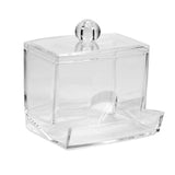 Practical Cotton Swab Q tip Makeup Storage Organizer Box Cosmetic Transparent Holder Case In Australia - Darrahopens