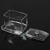 Practical Cotton Swab Q tip Makeup Storage Organizer Box Cosmetic Transparent Holder Case In Australia - Darrahopens