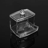 Practical Cotton Swab Q tip Makeup Storage Organizer Box Cosmetic Transparent Holder Case In Australia - Darrahopens