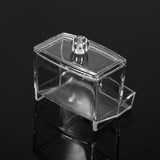 Practical Cotton Swab Q tip Makeup Storage Organizer Box Cosmetic Transparent Holder Case In Australia - Darrahopens