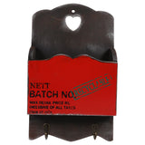 Wood Mail Letter Rack Key Holder Wall Storage Creative Home Decoration with Hook Hanger Red In Australia - Darrahopens