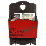 Wood Mail Letter Rack Key Holder Wall Storage Creative Home Decoration with Hook Hanger Red In Australia - Darrahopens