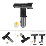 Reversible Tungsten Steel Airless Paint Spray Gun Tip Nozzle Accessoies Useful Tool 419#