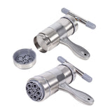 1pc Portable Manual Operated Stainless Steel Pasta Maker Noddle Juicer Pressure Making Machine