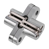 180 Degree Zinc Alloy Invisible Folding Door Cross Hidden Hinges (43.7mm) In Australia - Darrahopens