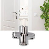 180 Degree Zinc Alloy Invisible Folding Door Cross Hidden Hinges (43.7mm)