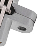 180 Degree Zinc Alloy Invisible Folding Door Cross Hidden Hinges (43.7mm)