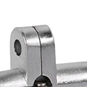 180 Degree Zinc Alloy Invisible Folding Door Cross Hidden Hinges (43.7mm)