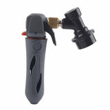 Keg Charger CO2 Injector Draft Beer Dispenser Ball Lock for Homebrew Soda Valve Grey