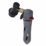 Keg Charger CO2 Injector Draft Beer Dispenser Ball Lock for Homebrew Soda Valve Grey