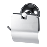 1Pc Stainless Steel Bathroom Toilet Wall Mounted Suction Paper Roll Holder Tissue Rack New