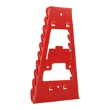 9 Slot Red Plastic Wrench Rack Standard Organizer Holder Storage Tool Wrenches Keeper