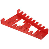 9 Slot Red Plastic Wrench Rack Standard Organizer Holder Storage Tool Wrenches Keeper