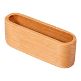 1Pc Creative Wooden Business Card Holder Case Storage Box Organizer Office Desktop Ornaments In Australia - Darrahopens