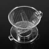 Transparent Reusable Coffee Filters, Cone shaped Portable Coffee Dripper Pure Flavor Maker Tool In Australia - Darrahopens