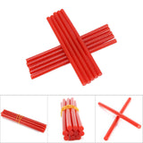 10pcs set 7 * 150mm Colorful Hot Melt Glue Adhesive Sticks for 20W Small Power Gun Red