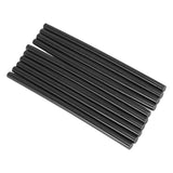 10pcs set 7 * 150mm Colorful Hot Melt Glue Adhesive Sticks for 20W Small Power Gun Black