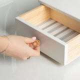 10Pcs Natural Wooden Furniture Pull Handle Kitchen Cabinet Drawer Cupboard Door Knob (S 24mm)