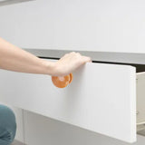 10Pcs Natural Wooden Furniture Pull Handle Kitchen Cabinet Drawer Cupboard Door Knob (L 33mm)