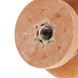 10Pcs Natural Wooden Furniture Pull Handle Kitchen Cabinet Drawer Cupboard Door Knob (L 33mm)