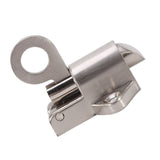 Window Gate Security Pull Ring Spring Bounce Door Bolt Aluminum Latch Lock