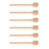 50Pcs/set Household Wooden Jam Honey Dipper Jar Dispensing Collecting Stirring Rod Stick 10cm In Australia - Darrahopens