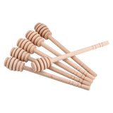 50Pcs/set Household Wooden Jam Honey Dipper Jar Dispensing Collecting Stirring Rod Stick 16cm In Australia - Darrahopens