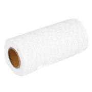 10 Yard Long Wedding Party Decoration Table Runner Chair Sash Floral Lace Tulle Roll (White) In Australia - Darrahopens