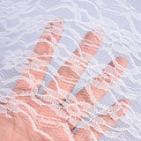 10 Yard Long Wedding Party Decoration Table Runner Chair Sash Floral Lace Tulle Roll (White) In Australia - Darrahopens