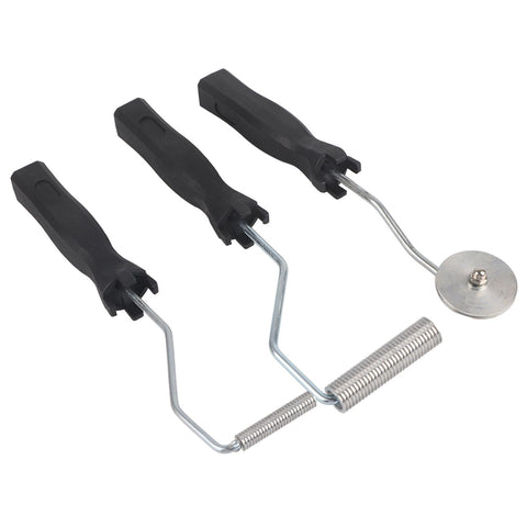 3Pcs/set Aluminum Alloy Fiberglass Bubble Paddle Tool Laminating Roller Kit for FRP Mould(Sawtooth) In Australia - Darrahopens