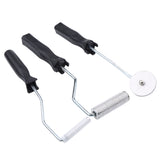 3Pcs/set Aluminum Alloy Fiberglass Bubble Paddle Tool Laminating Roller Kit for FRP Mould(Sawtooth) In Australia - Darrahopens