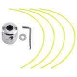 Universal Aluminium Alloy Strimmer Trimmer Head String Set for Gasoline Grass Brush Cutter In Australia - Darrahopens